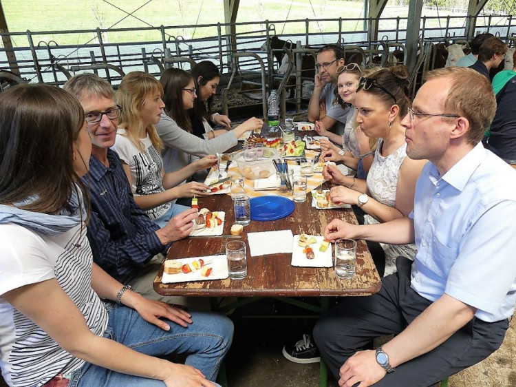 Besuch aus Freiburg i.B.
